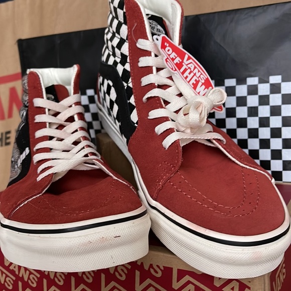 Vans Sk8-Hi Desert Snake/Chili Oil sneakers WMNS - Picture 9 of 16